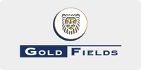 Logo of Gold Fields, a globally diversified gold producer.