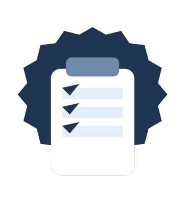 Checklist icon representing ERP software consolidating orders, inventory, and purchasing but lacking real-time floor visibility and adaptive rescheduling.