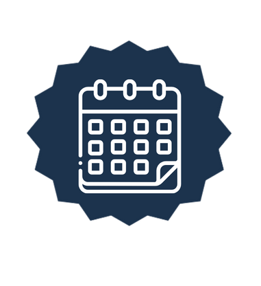 Calendar icon with a pencil mark, showing rigid scheduling tools unable to adapt quickly to real-time production changes.