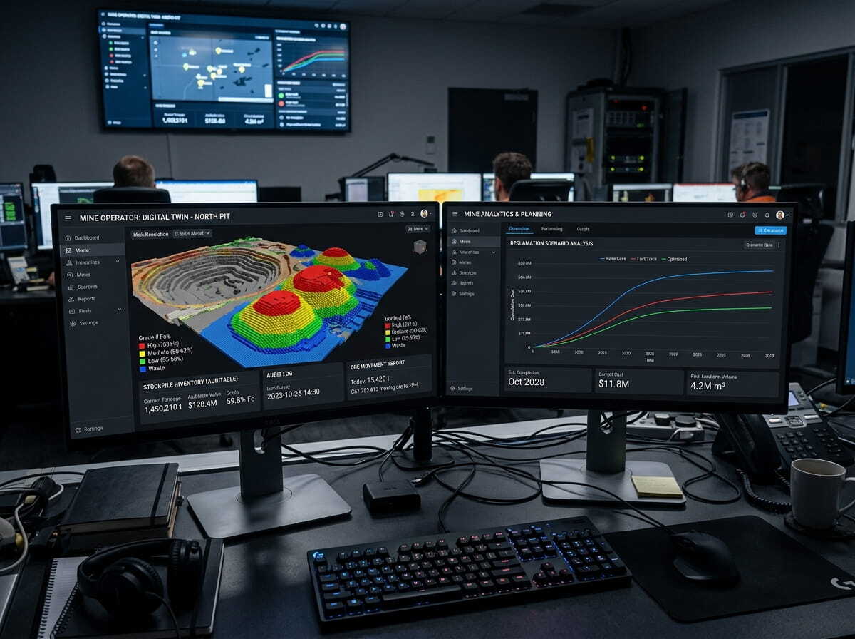 OreMax Outputs - High-Resolution Stockpile Block Models and Reclamation Analysis